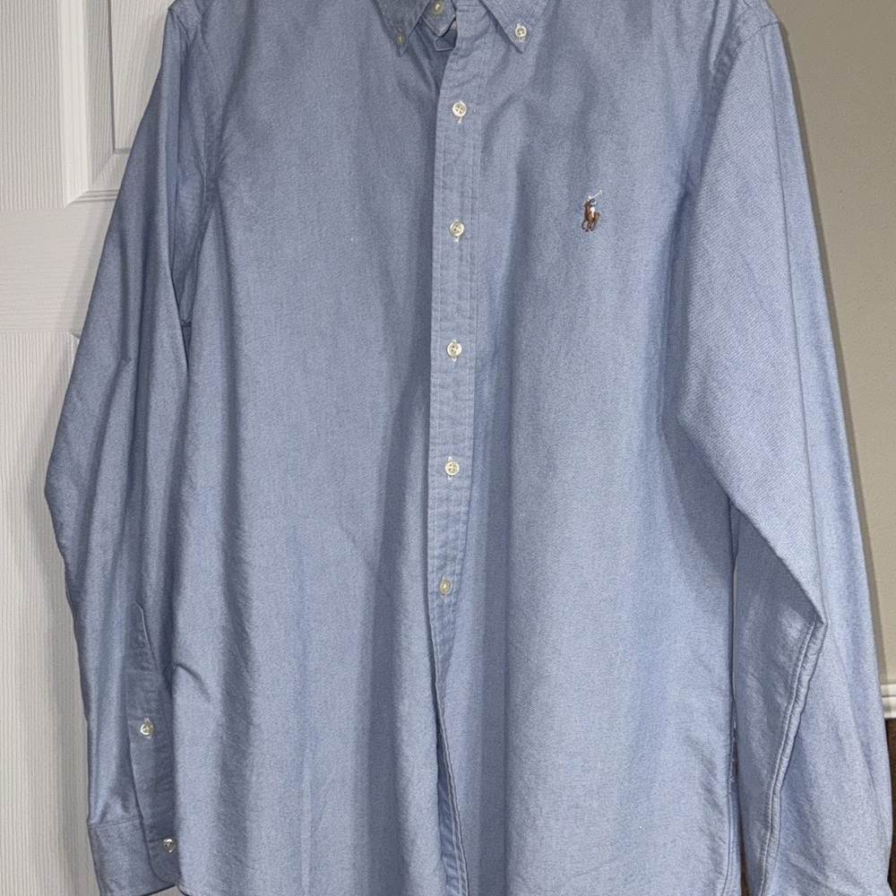 Ralph Lauren Light Blue Button-Down Shirt